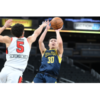 Indiana Mad Ants guard Keisei Tominaga eyes the basket