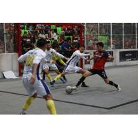 San Diego Sockers battle the Chihuahua Savage