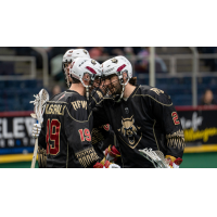 Albany FireWolves' Patrick Kaschalk and Tye Kurtz on game night