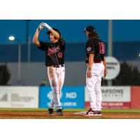 Fargo-Moorhead RedHawks infielder Michael Hallquist