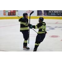 Florida Everblades' Oliver Chau on game night