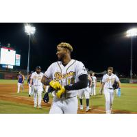 Montgomery Biscuits' Willy Vasquez on game night