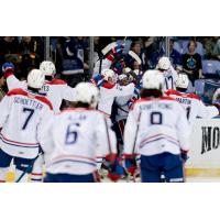 Spokane Chiefs celebrate win