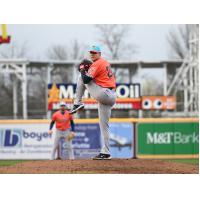 Somerset Patriots pitcher Brendan Beck