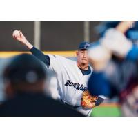 Pensacola Blue Wahoos on the mound