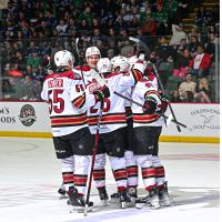 Tucson Roadrunners assistant captain TravisÃ¢Â€Â¯Barron recorded his first Calder Cup playoff goal