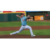 Hickory Crawdads pitcher Caden Scarborough