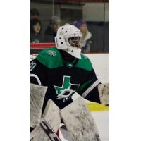 Goaltender Mark Djomo
