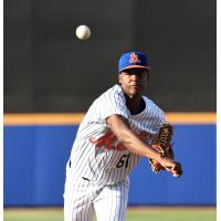 St. Lucie Mets pitcher Edgar Moreta