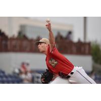 Pensacola Blue Wahoos' Adam Laskey in action