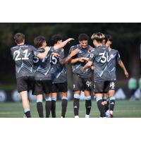 Tacoma Defiance's Reed Baker-Whiting, Snyder Brunell, Peter Kingston, Osaze De Rosario, Yu Tsukanome, and Kaito Yamada
